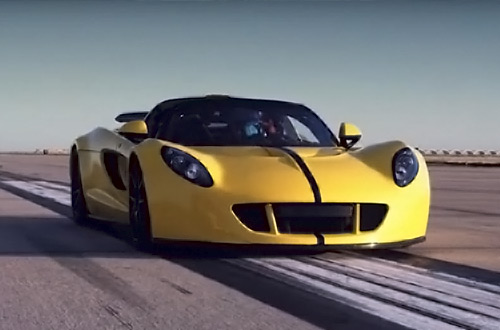 Hennessey Venom GT установил новый мировой рекорд скорости (видео)
