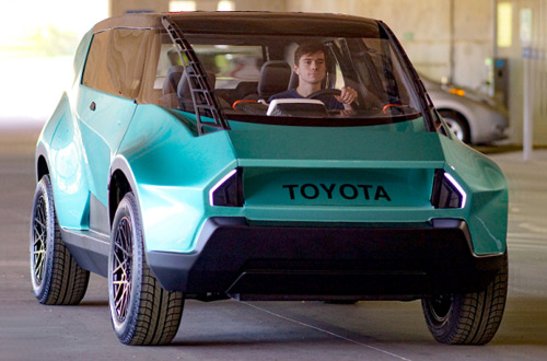 Студенты помогли Toyota создать необычный прототип автомобиля (видео)