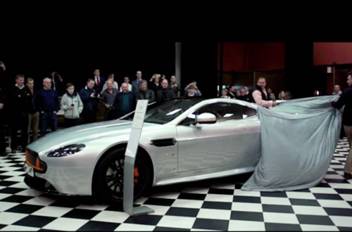 Авиапредставление Aston Martin V8 Vantage S Blades Edition (видео)