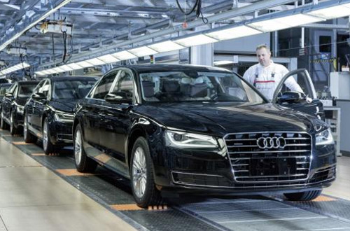 В Неккарзульме стартовало серийное производство нового Audi A8