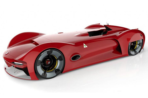 В Alfa Romeo показали концепт нового гоночного авто Trionfo (фото)