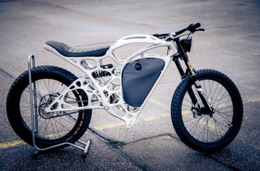 APWorks показала 35-килограммовый электромотоцикл напечатанный на 3D-принтере (ФОТО, ВИДЕО)