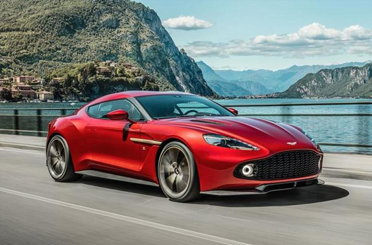 Aston Martin выпустит ограниченный тираж спорткара Vanquish Zagato (ВИДЕО)