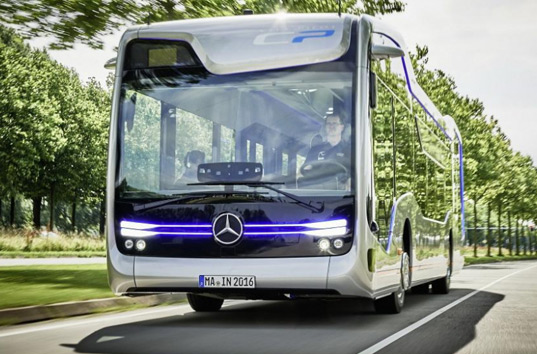 Mercedes-Benz показал беспилотный городской автобус CityPilot (ФОТО, ВИДЕО)