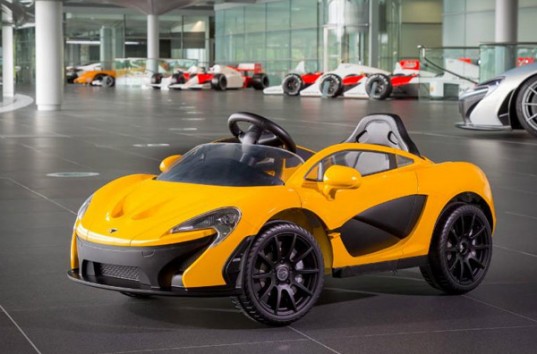 McLaren построил детский суперкар с максимальной скоростью 5 километров в час