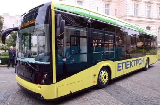 Появилось промо-видео львовского электроавтобуса «Электрон» (ВИДЕО)