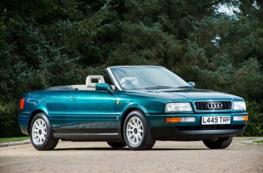 На аукционе продали кабриолет прицессы Дианы Audi Cabriolet 1994 года выпуска
