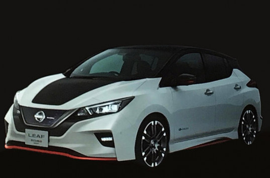 Как будет выглядеть «заряженный» электрокар Nissan Leaf