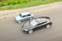 «Запорожец» из Украины смог обогнать Tesla Model S на старте до 120 км/час (ВИДЕО)
