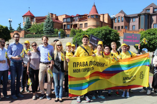 В этом году марш сторонников ЛГБТ «KyivPride» проведут прямо на Крещатике