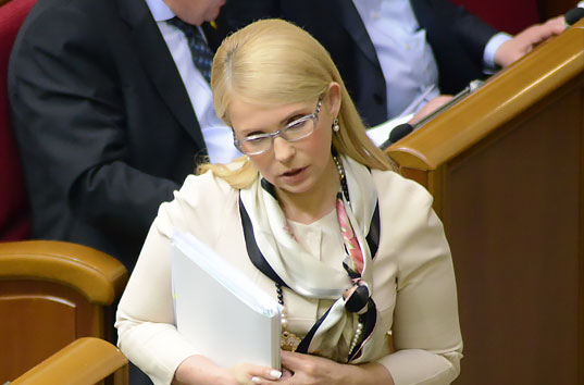Тимошенко передала Президенту Зеленскому документы для снижения тарифов