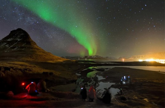 В Исландии открыт сезон красивого природного явления — северного сияния
