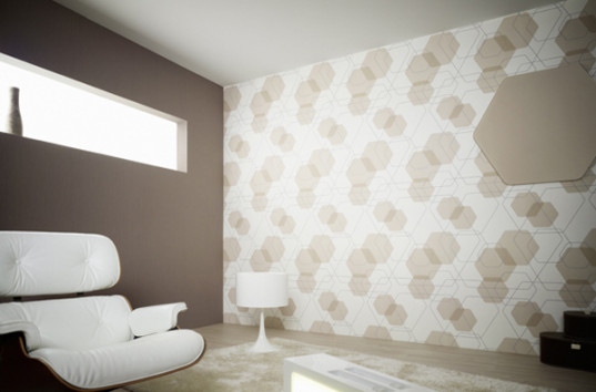 Комбинированная оклейка стен обоями — интересное решение, преображающее вашу комнату