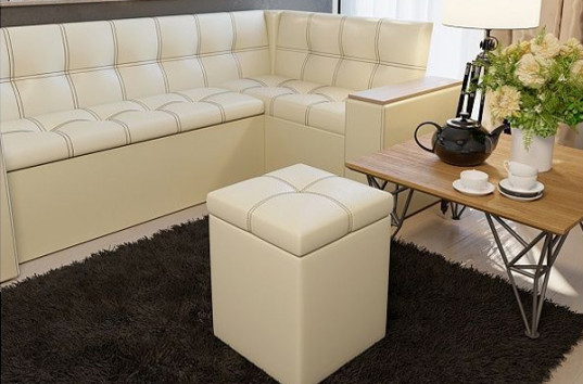 Пуфик — элемент мягкой мебели который должен гармонировать с обстановкой в комнате