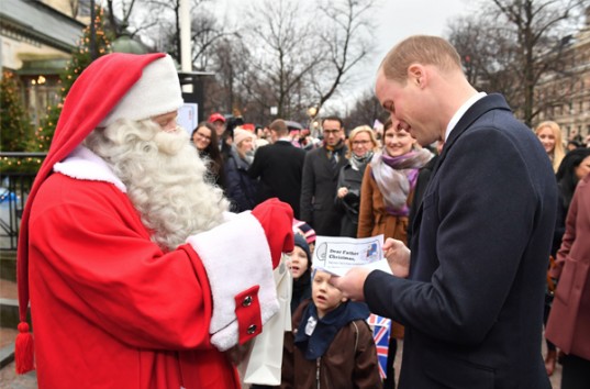 4-летний принц Джордж написал письмо Санта-Клаусу: что он хочет на Рождество?