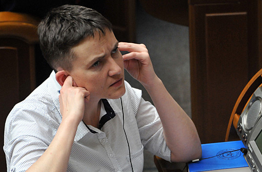 Народный депутат Надежда Савченко назвала три шага для прекращения войны