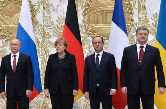 Кремль заявил о подготовке ко встрече лидеров стран «нормандской четверки»