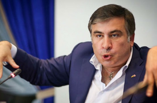 Саакашвили возмутили вопросы журналистки о его «тяжелом недавнем прошлом» (ВИДЕО)
