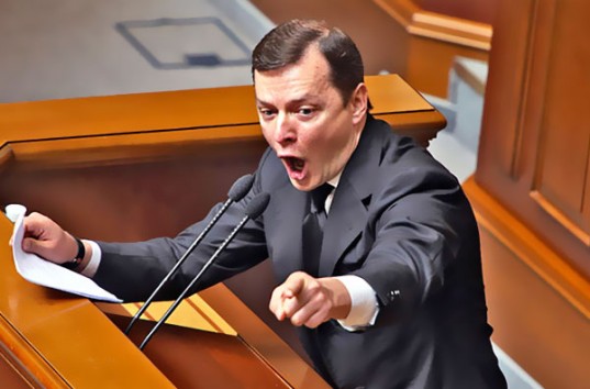 Ляшко назвал еврокомиссара «паразиткой» и пригрозил посла ЕС «переработать в стружку»