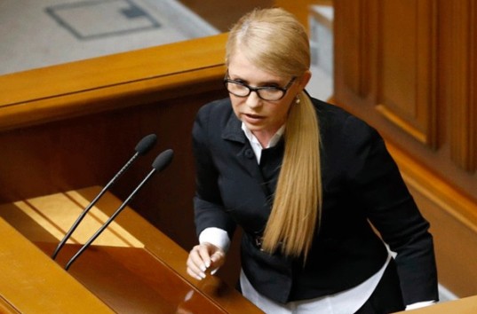 Лидер фракции «Батькивщина» Юлия Тимошенко в истерике из-за допроса Януковича