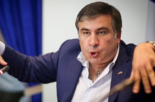 Михаил Саакашвили набросился на журналиста