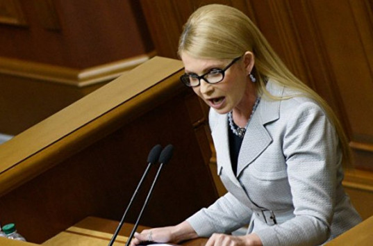 Реформы в Украине направлены на то, чтобы уменьшить количество граждан — Тимошенко