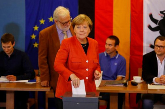 Партия Ангелы Меркель выиграла выборы в бундестаг