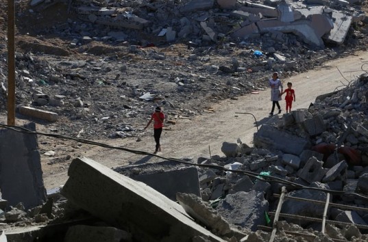 Сектор Газа разрушения 2015 год
