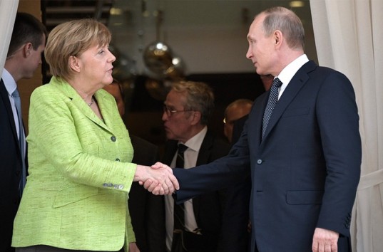 Владимир Путин и Ангела Меркель / kremlin.ru