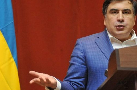 Саакашвили жестко прокомментировал предвыборный лозунг Порошенко