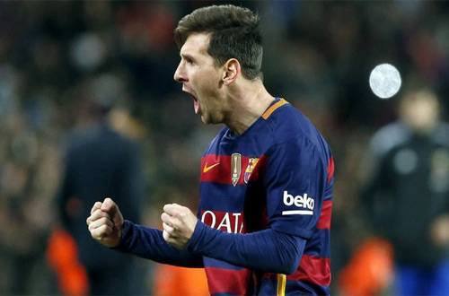 Нападающий испанской «Барселоны» Лионель Месси забил 500-й гол в карьере (видео)