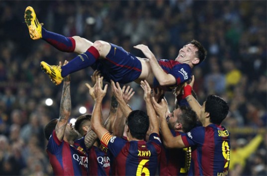 «Барселона» в 24-й раз в истории стала чемпионом Испании (видео)