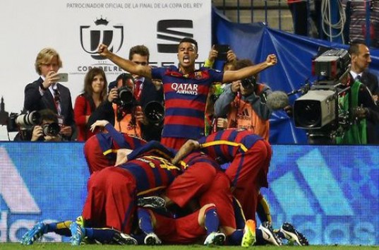 «Барселона» становится обладателем Кубка Короля-2016 (ВИДЕО)