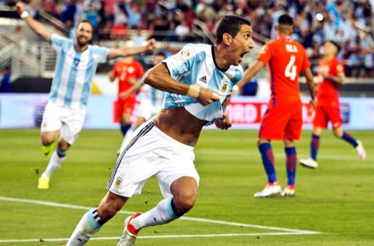 Кубок Америки: сборная Аргентины одержала победу над командой Чили (ВИДЕО)