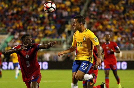 Кубок Америки: сборная Бразилии крупно переиграла команду Гаити (ВИДЕО)