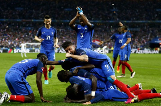 Евро-2016: Французы остановили главную сенсацию турнира Исландию (ВИДЕО)