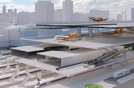 Немецкий проектный институт Bauhaus Luftfahrt разработал проект многоуровневых аэропортов