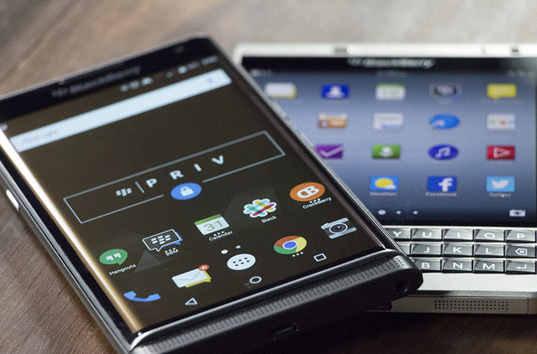 Компания BlackBerry готовит три новых Android-смартфона