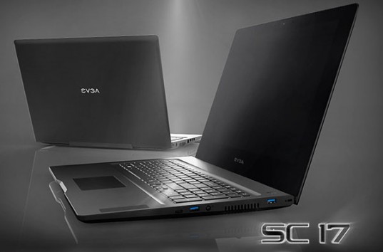 Представлен игровой ноутбук EVGA SC17 заточенный под все самые современные игры