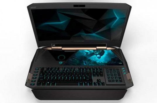 Acer Predator 21 X: Первый в мире ноутбук с изогнутым дисплеем (ВИДЕО)