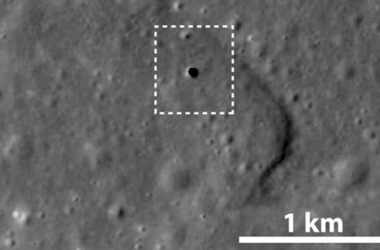 Японские ученые нашли на Луне пещеру протяженностью около 50 км