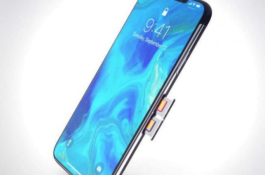 Невероятно крутой iPhone X (2018) со слотом для двух SIM-карт показали на фото