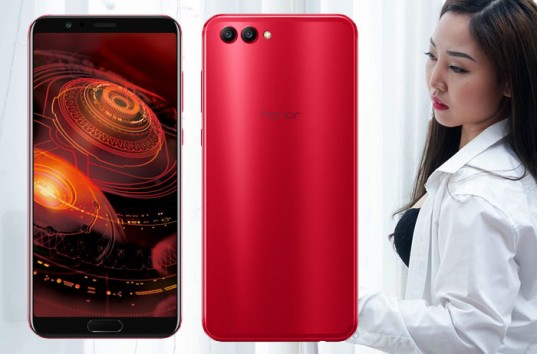 Huawei объявила о начале продаж новой расцветки смартфона Honor View 10 в красном
