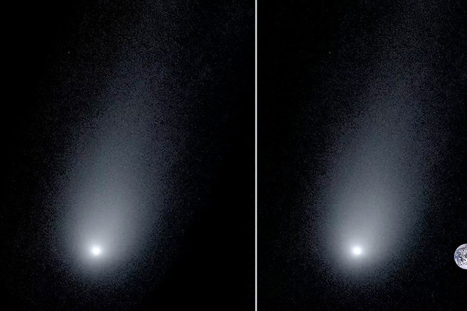 Получена фотография кометы «Борисов» приближающейся к Земле