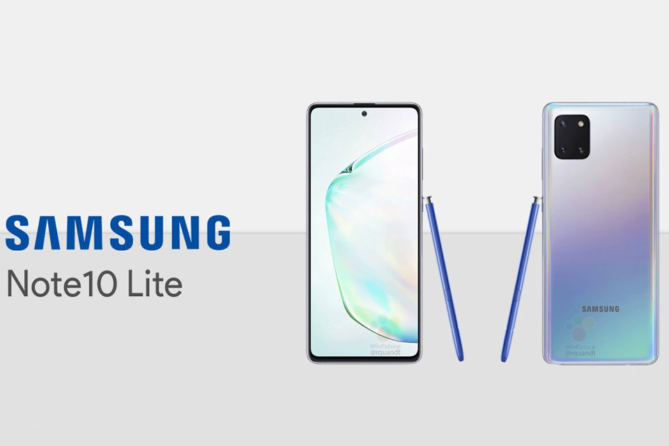 Samsung показали на рендере новый бюджетный флагман Galaxy Note10 Lite