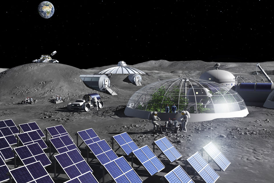 В космическом агентстве (ESA) изобрели метод генерации кислорода из лунной пыли