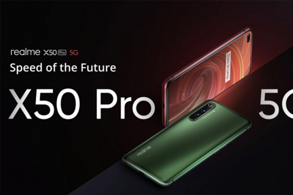 Realme X50 Pro 5G с процессором Snapdragon 865 и 65 Вт зарядкой представлен официально