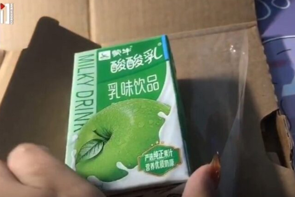 Китаянка вместо iPhone 12 Pro Max получила в посылке яблочный йогурт