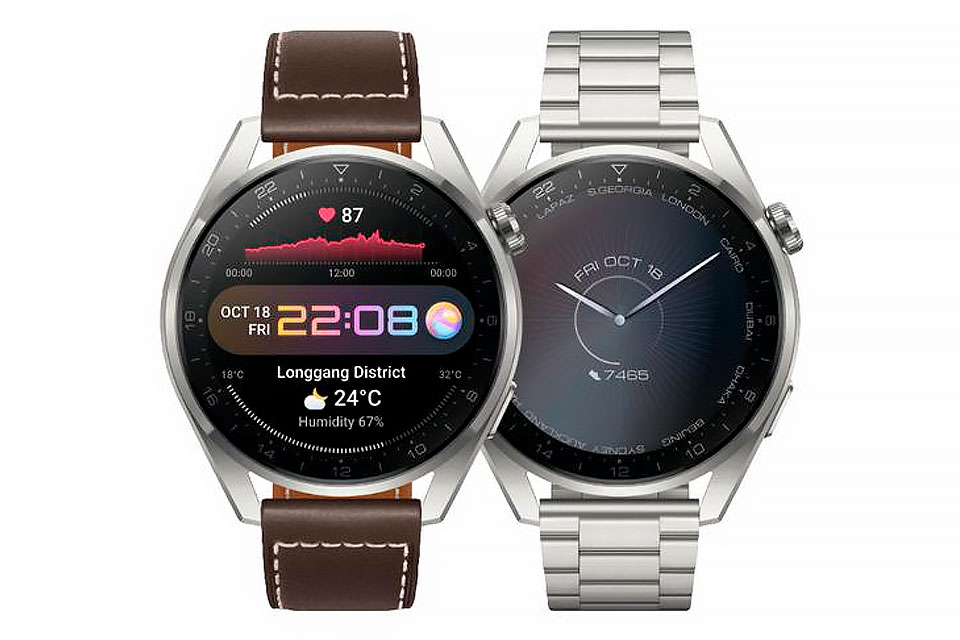 Huawei Watch 3 и Huawei Watch 3 Pro с обновлением ПО научились измерять температуру тела