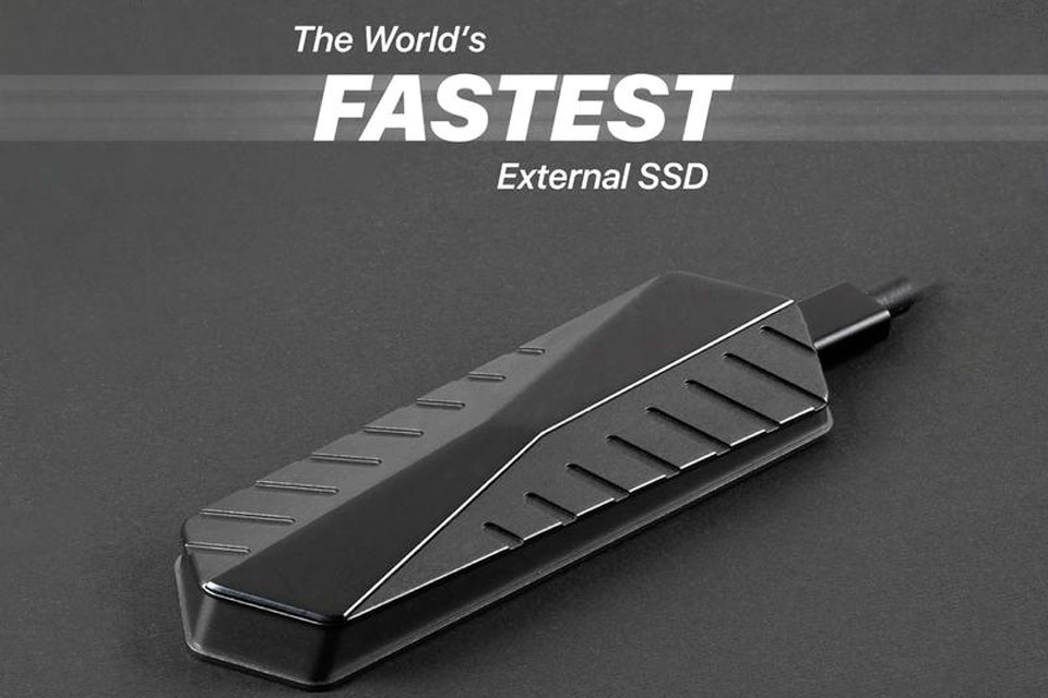 Самый быстрый внешний SSD-накопитель M.2 с защитным корпусом и ценником от $155